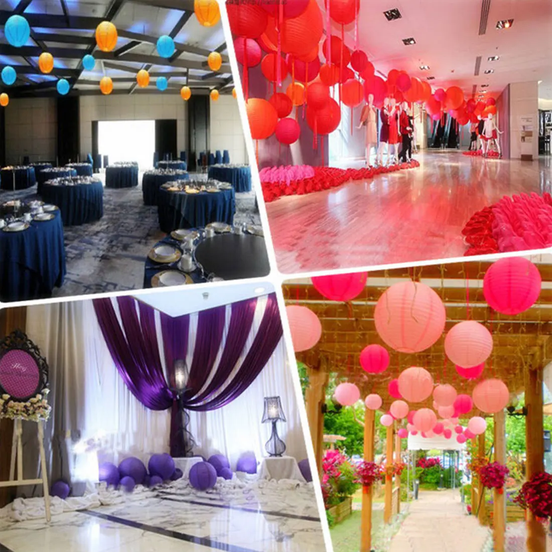 Лидер продаж 5 шт./лот 16 дюймов 40 см традиционные китайские бумажные фонарики для