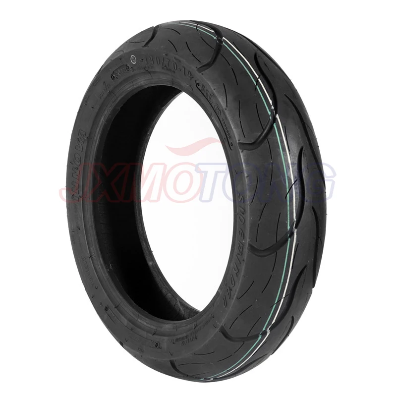 120/70-12 12-дюймовая полутермоплавкая шина для мотоцикла бескамерная Honda Kawasaki Yamaha