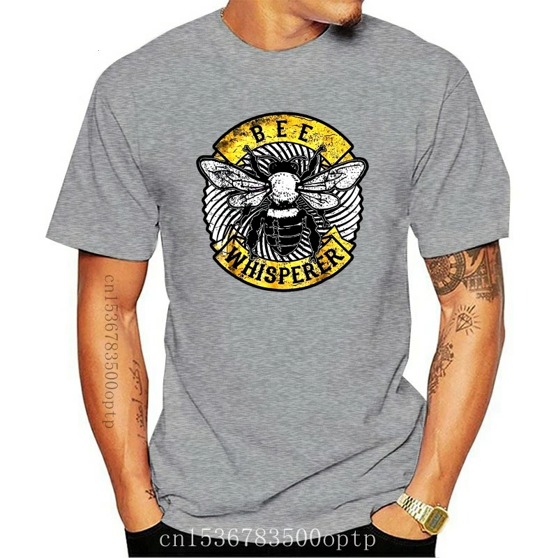 

New brand men shirt Bee Whisperer Beekeeper T Shirt Honey Pollen Gifts Tee