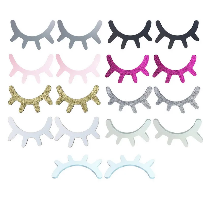 1 пара 3D стикер на стену с сонным глазом в скандинавском стиле милый деревянный