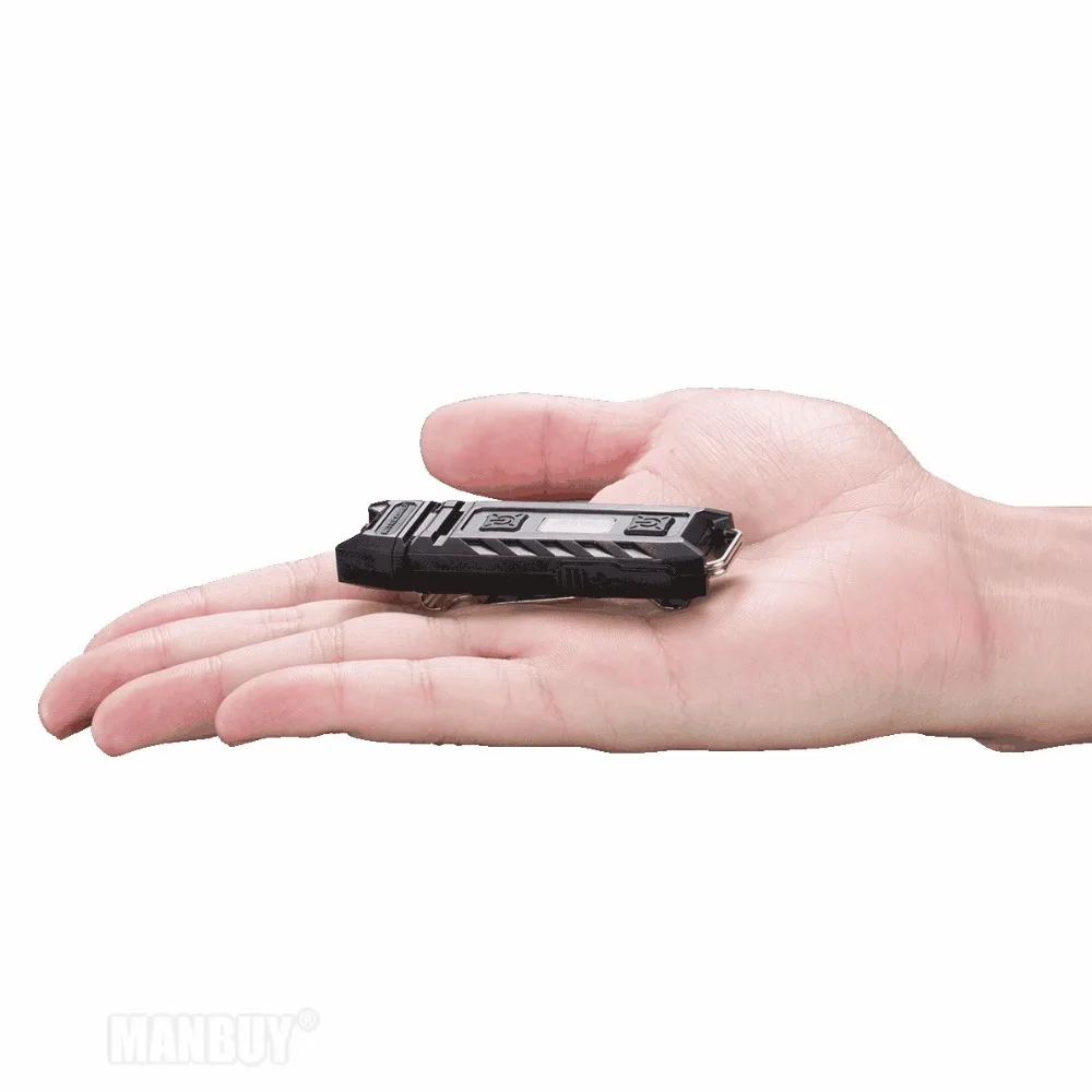 2022 NITECORE большой палец USB Перезаряжаемый высокопроизводительный белый + красный