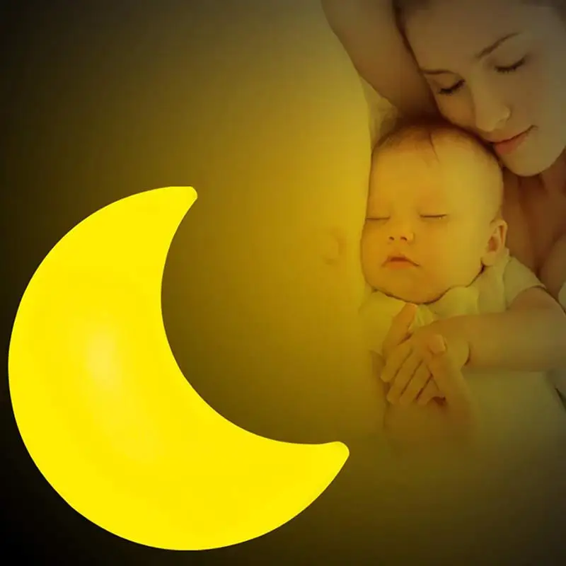 Светодиодный ночсветильник в виде Луны с сенсорным управлением прикроватная