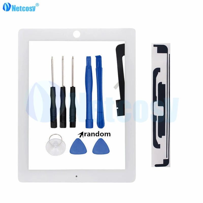 Планшет сенсорный Netcosy для iPad 4 A1458 A1459 A1460 экран с цифровым преобразователем без