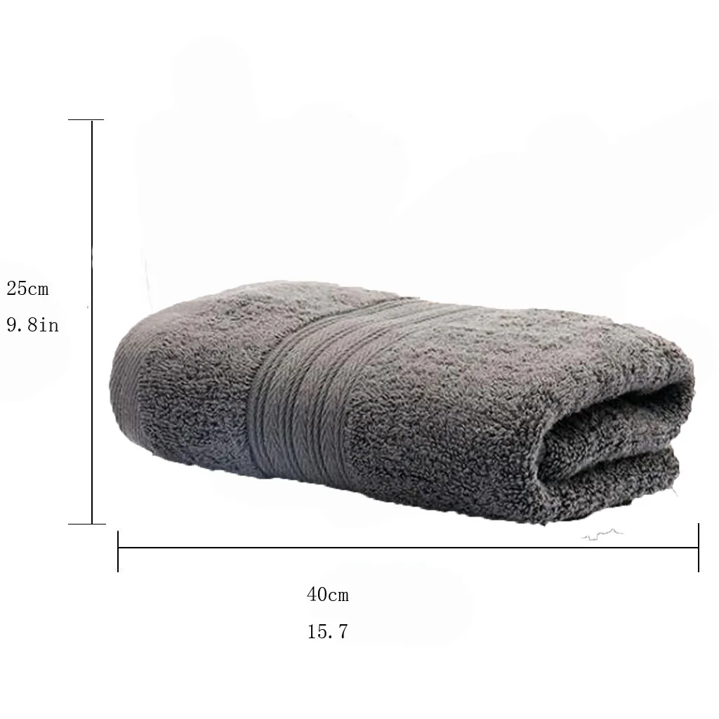 

40# 6pc Soft Absorbent And Thick Cotton Towels Bathroom Hand Towels Multifunctional Cleaning Accessories Absorbing Tools