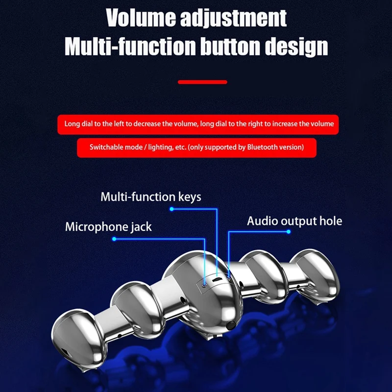 

USB Bluetooth 5.0 Speaker Bar Stereo Subwoofer for PC Phone Tablet