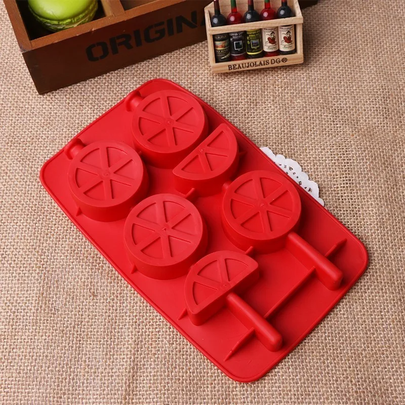 3D лимон Форма Мороженое Плесень силиконовые пресс формы для пирожных сделай сам