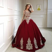 burgundy a line velvet evening dresses lace applique moroccan kaftan prom party gowns sexy backless arabic dubai bride dress