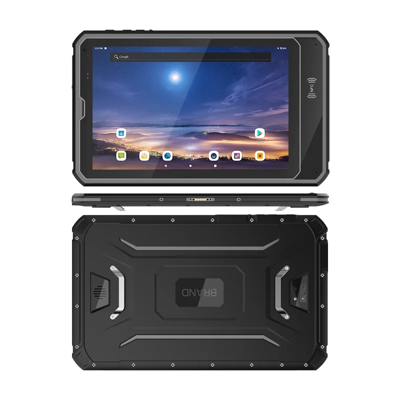Планшет UNIWA Q10R 2 в 1 NFC 9500 мА/ч 10 дюйма IP68 водонепроницаемый защищенный Android 9 0 MT6762