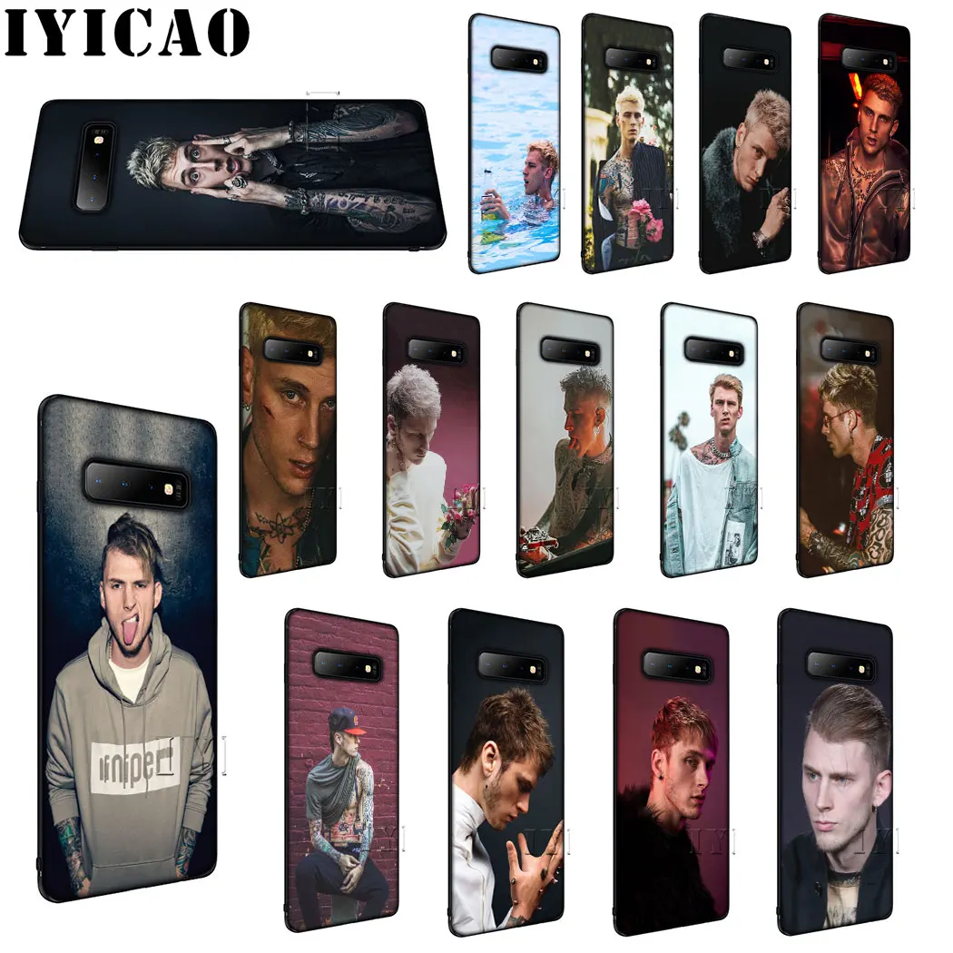 IYICAO Machine Gun Kelly MGK Soft Silicone Case for Samsung A3 A5 A6 Plus A7 A8 A9 J6 Phone Cover | Мобильные телефоны и