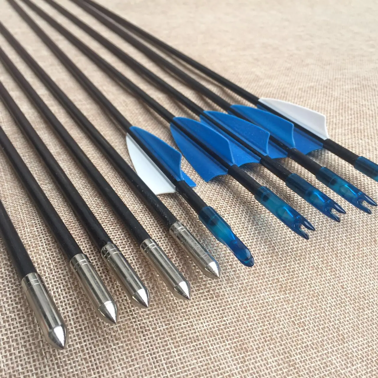 

Fiberglass Arrow Traditional Retro Recurve Straight Pull Bow Bow Arrow Outdoor Sports Shooting Arrow Archery Practice Arrows