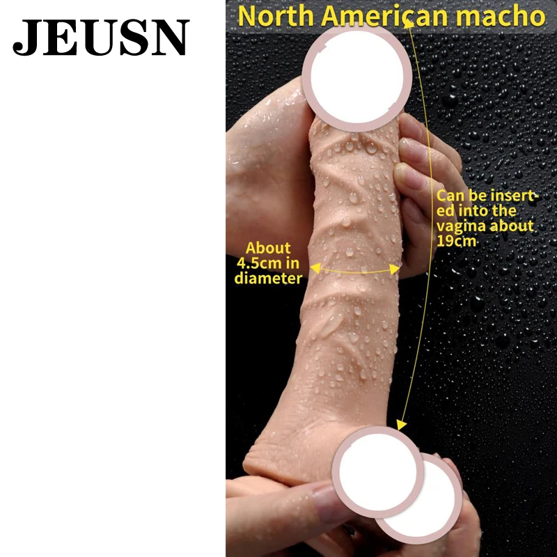 Реалистичный фаллоимитатор на ощупь с кожей мягкая жидкость может носить