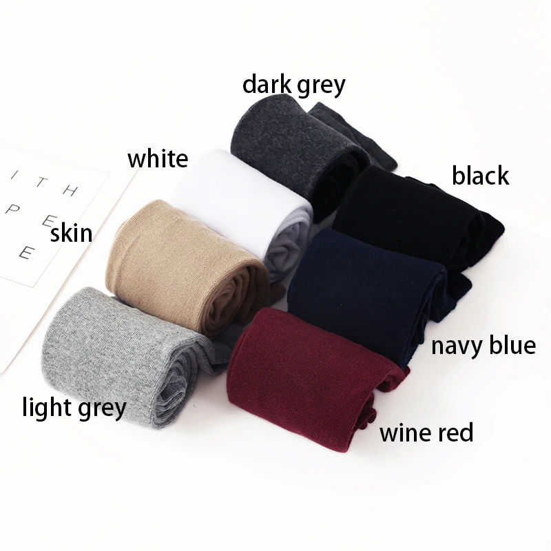 2 пары осенне зимних хлопковых колготок Женская прогулочная одежда носки до