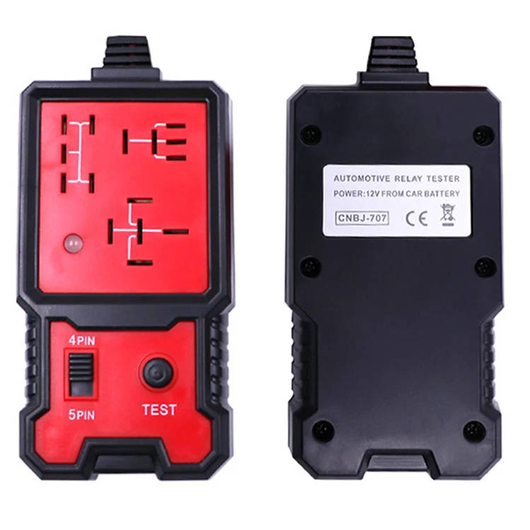 

Automotive Relay Tester 12V 4/5-legged Relay Detector Durable Electronic Car Battery Checker Tool Relay Tester Relay Analyze