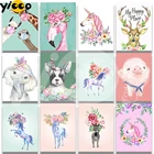 Алмазная живопись квадратной формы, вышивка крестиком 5D, милая фотография, домашний декор, подарок TB12