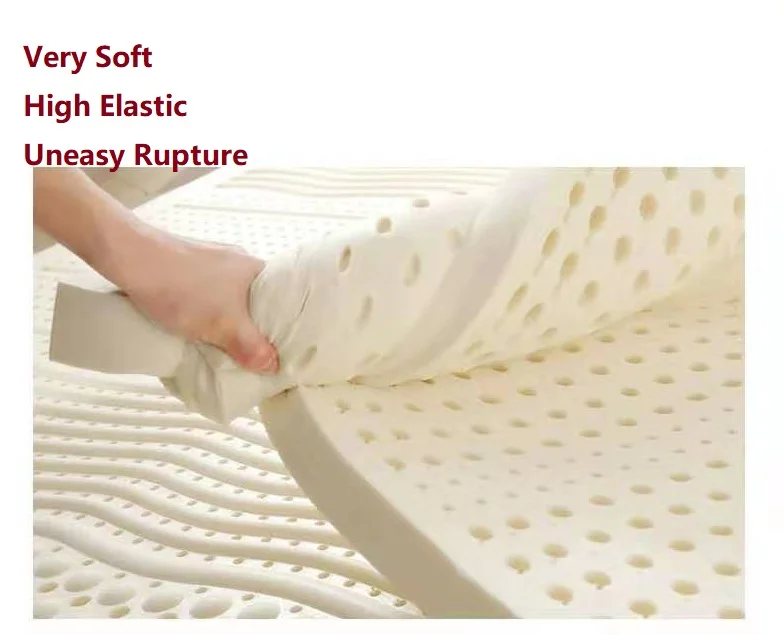Натуральный латексный татами мягкий наматрасник из латекса Queen Twin King Size матрас с