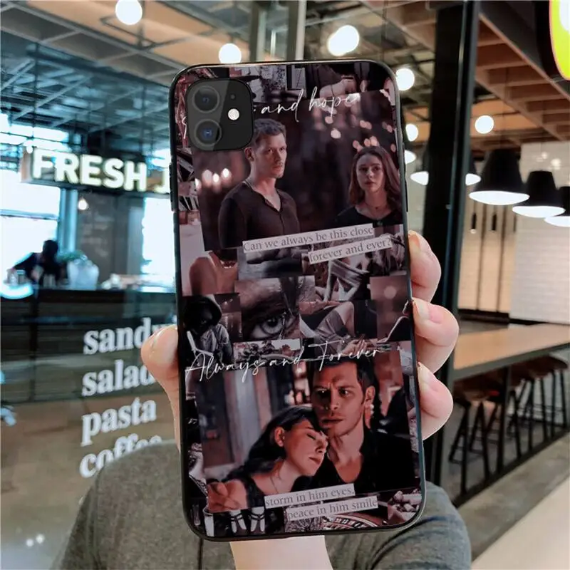 

Klaus Mikaelson Phone Case for iphone 12 pro max mini 11 pro XS MAX 8 7 6 6S Plus X 5S SE 2020 XR case