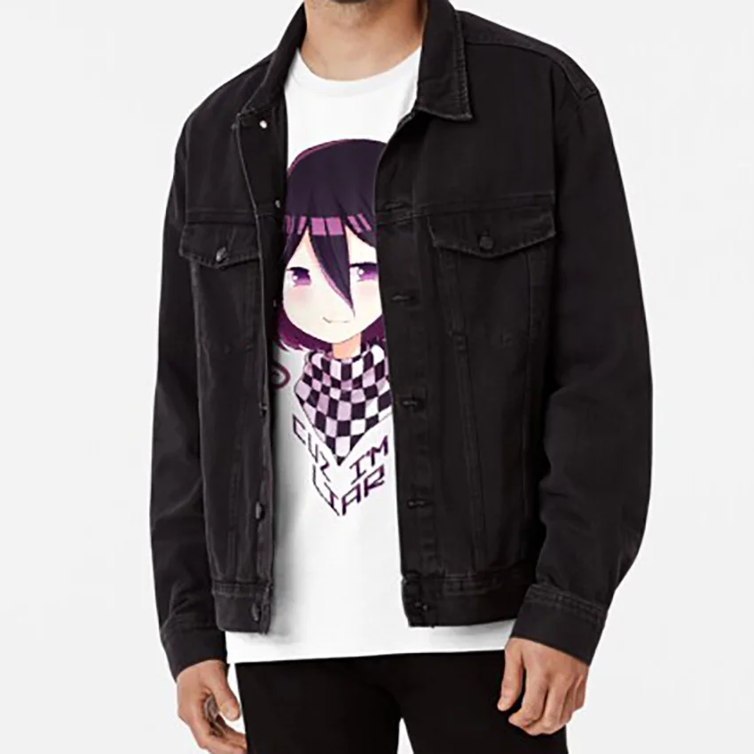 Cuz I'm a liar футболка д р danganronpa v3 Новинка killing harmony ouma kokichi oma kokichi| |