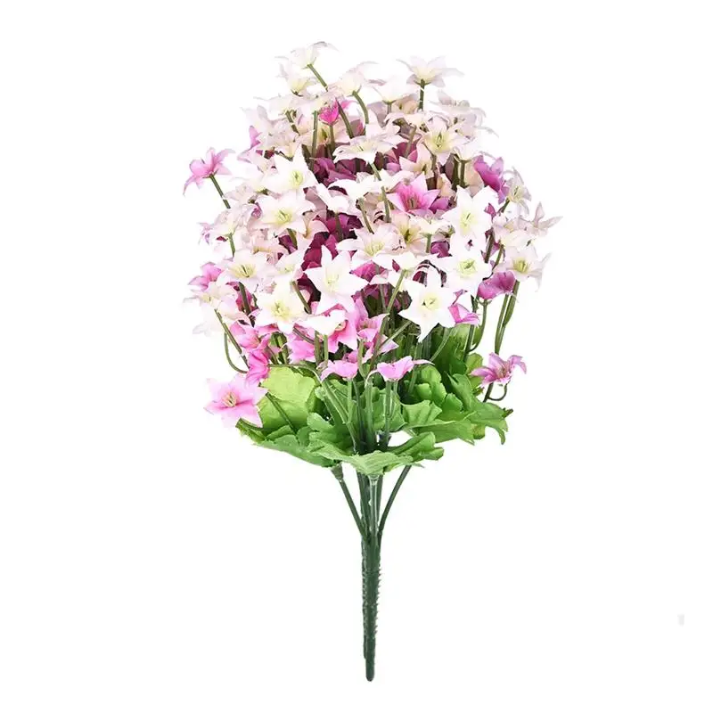 70 голова Шелковый Искусственный цветок свадебный Весна моделирование