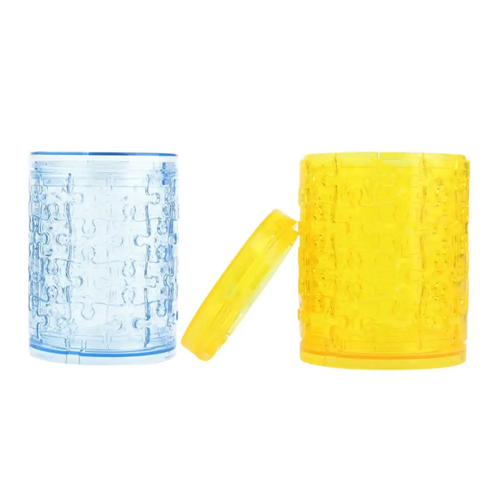 

3D трехмерный кристаллический строительный блок пазл своими руками самособранный пазл держатель ручки сборный пазл игрушка-конструктор