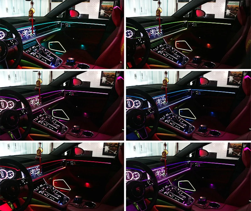 Подходит для Porsche panamera Синхронизация с оригинальным автомобилем 7 цветов