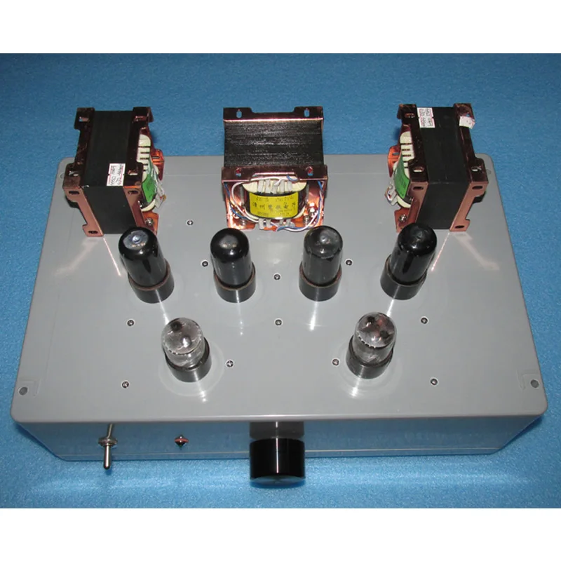 

US line 6P6P 10W + 10W super linear push-pull tube amplifier, CLC filter, S / N up to -108db