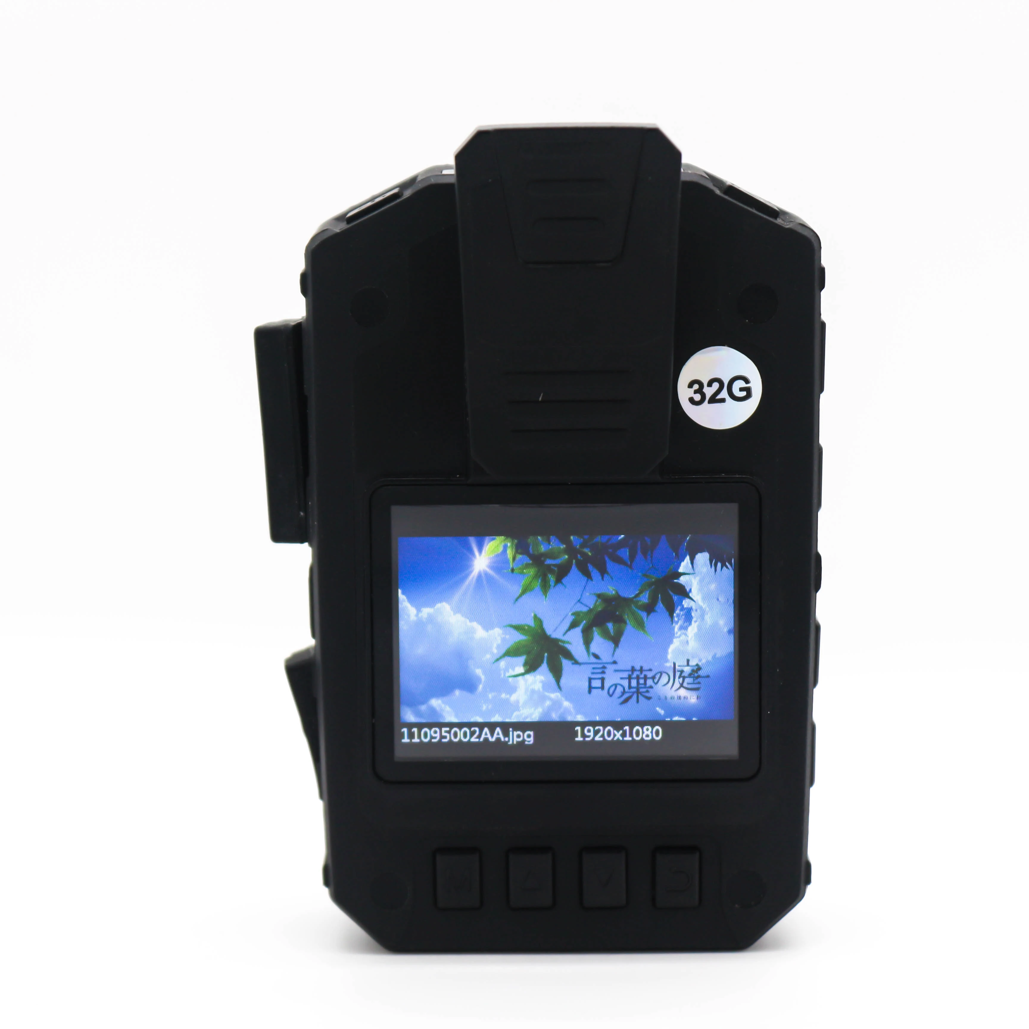 

4G Real-time Wifi Link H.264 Police Body Worn Video Camera