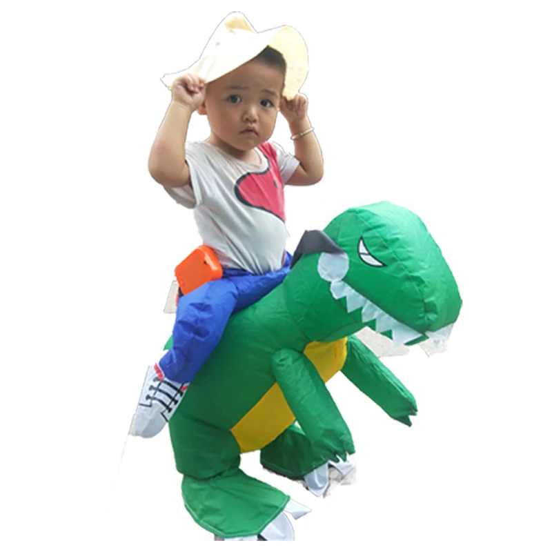 inflatable alien t rex costume suit scary shark cosplay costume halloween for adult kid costume party festival anime fancy dress free global shipping