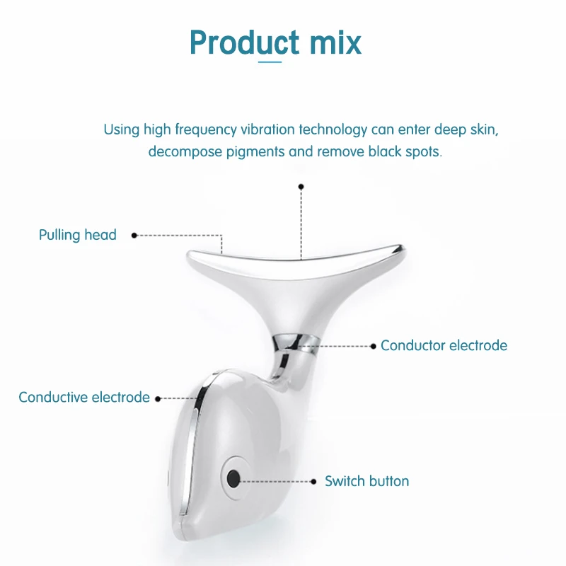 Массажер для подбородка электрическая машинка удаления морщин тонкие челюсти
