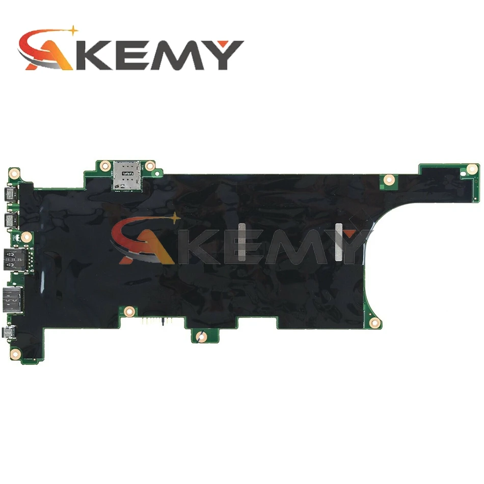 Billig Laptop Motherboard Für LENOVO Thinkpad X1C I7-6600U 16GB Ram Mainboard DX120 NM-B141 01LV981 SR2F1 CPU