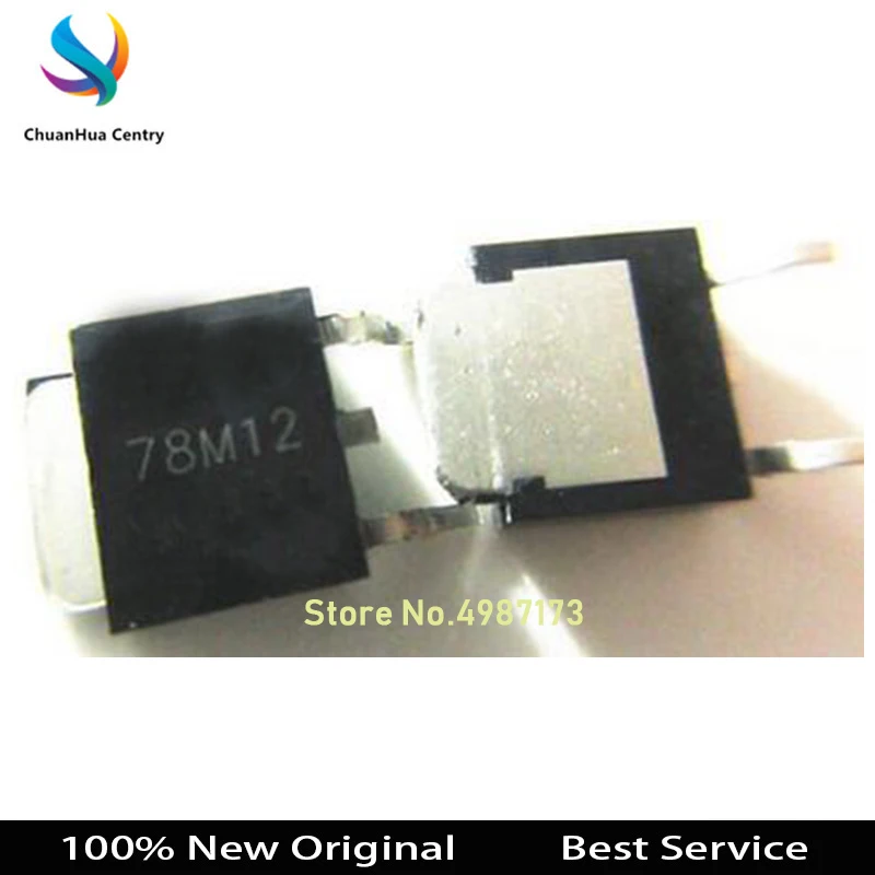 100 шт./лот L78M12CDT 78M12 TO-252 оригинал