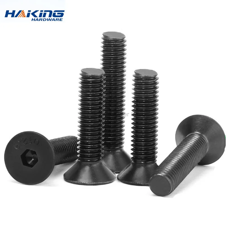 20/55pcs Hexagon Socket Flat Countersunk Head Screw Carbon Steel M2
M2.5 M3 M4 M5 M6 M8 Hex Socket Bolts Machine Screw DIN7991