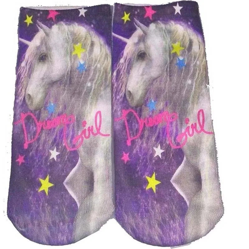 Новинка 2019 года Лидер продаж женские носки с 3D принтом брендовый носок модные