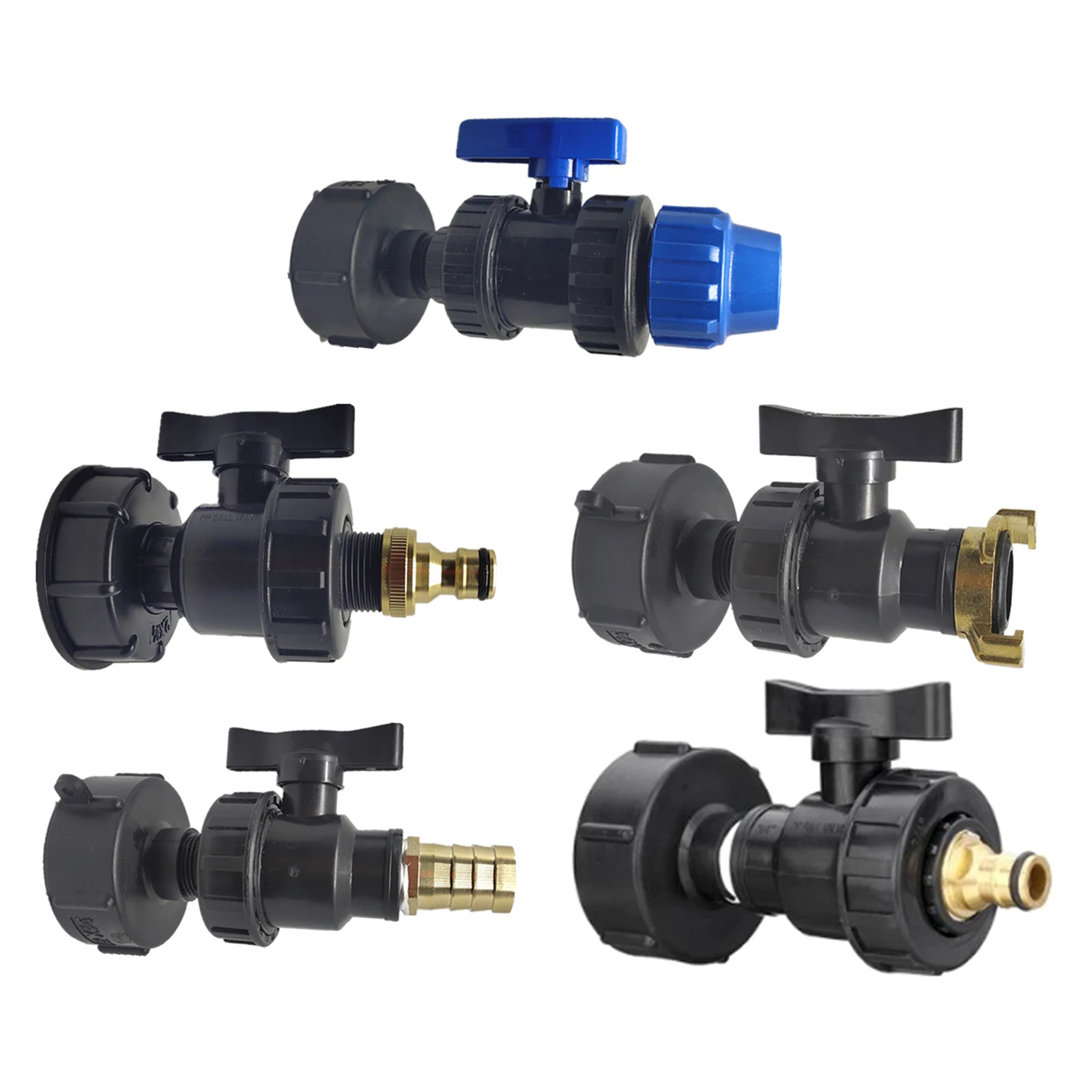 

IBC Tank Adapter, IBC Tank Tap Adapter Garden Hose Drain Plug Connector S60x6 (60mm) IBC Tank Connector