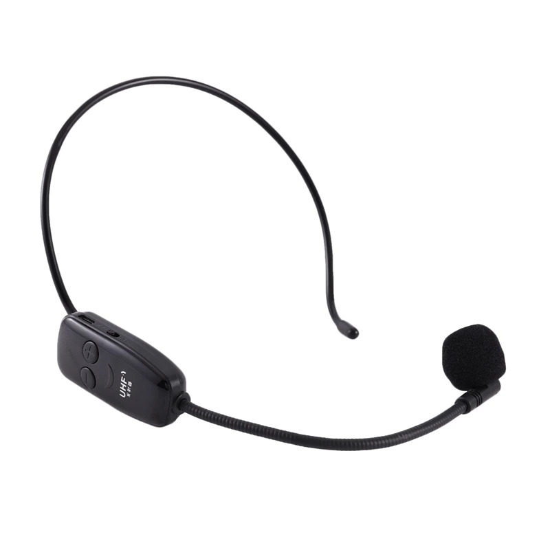 

UHF Wireless Microphone Professional Head-wear Mic for Voice Amplifier Computer