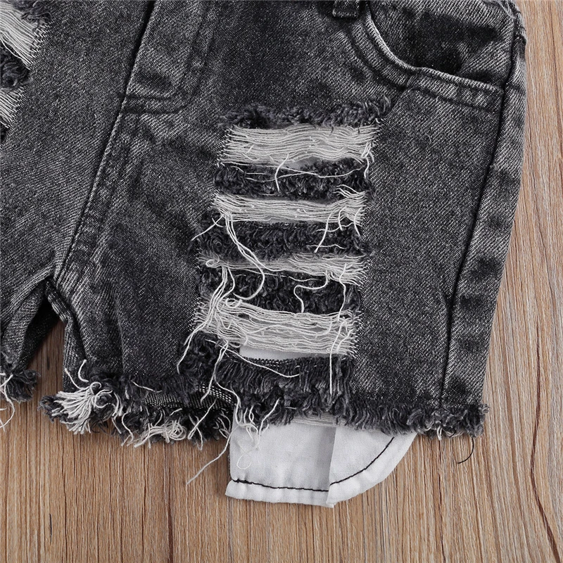 Комплект одежды для маленьких девочек нечеткие костюмы новорожденных Топ с