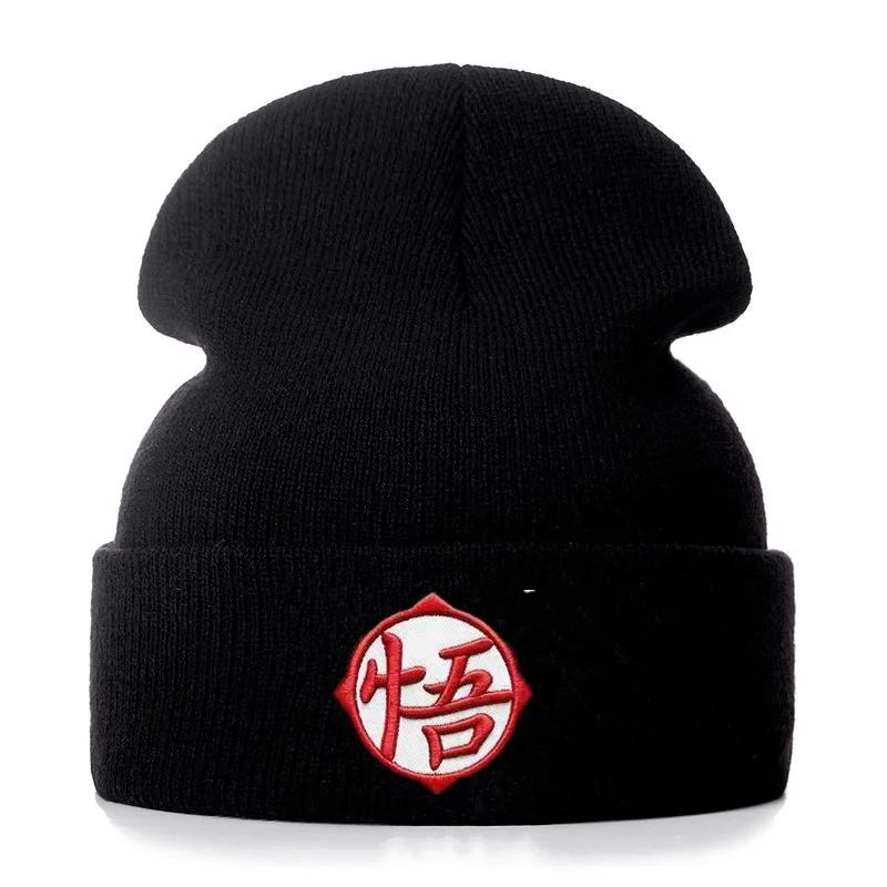 Повседневные облегающие шапки с вышивкой Драконий жемчуг для мужчин и женщин