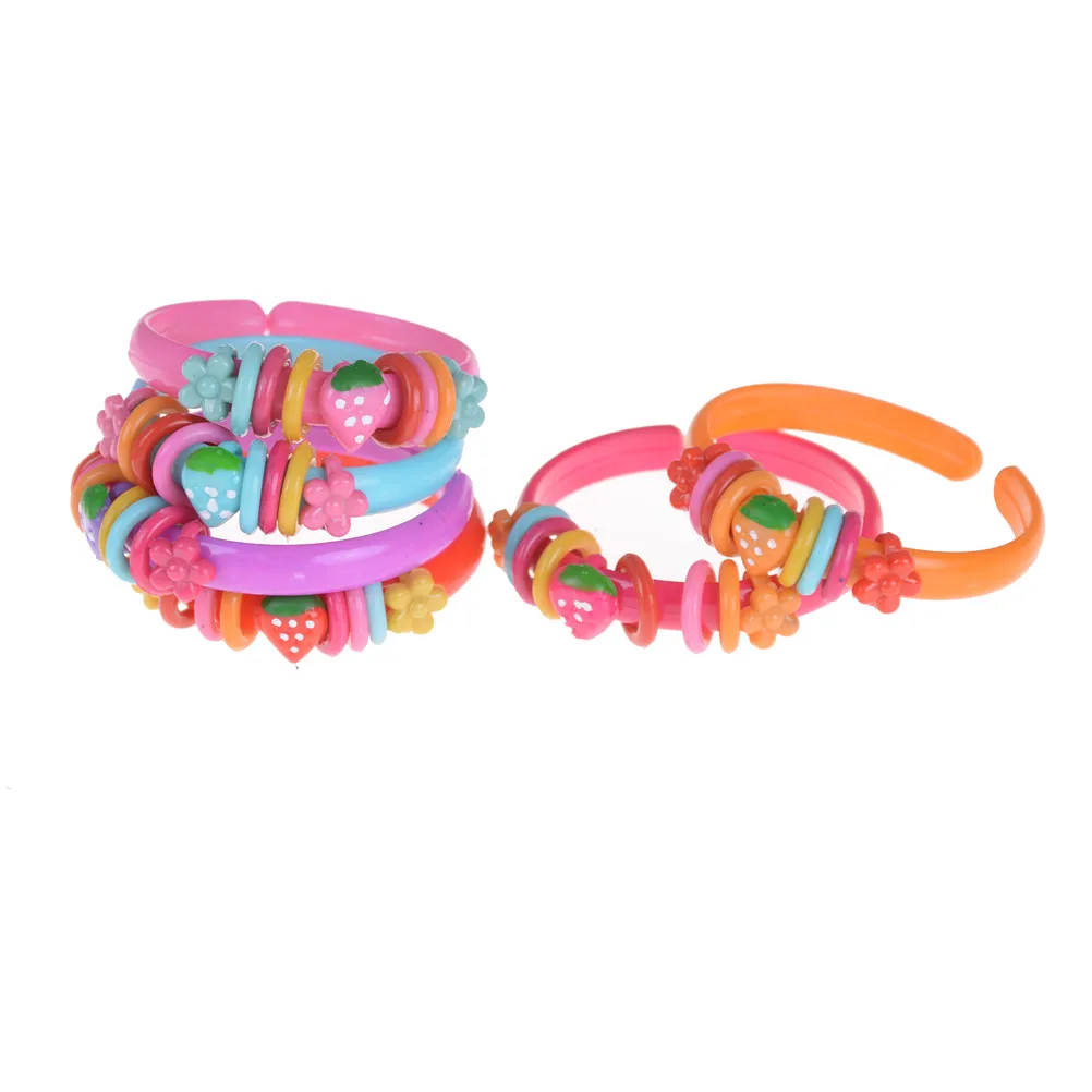 3 шт./компл. яркие цвета фрукты из мультфильма цветы очаровательный детский