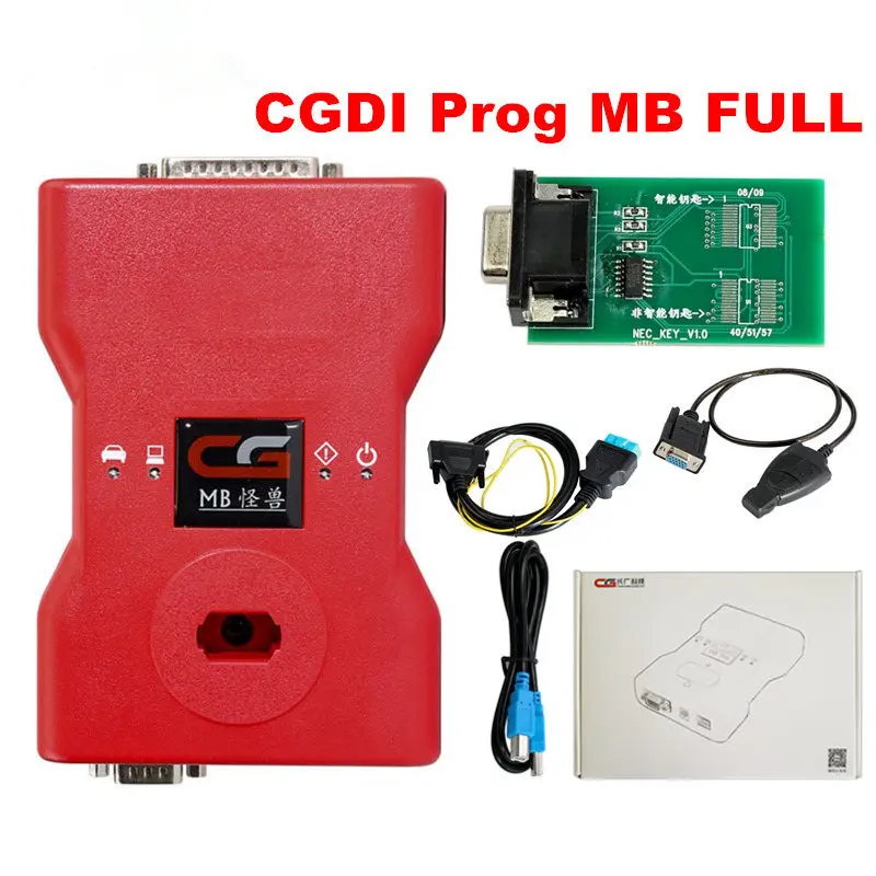 MB Standard CG MB For Benz Original CGDI Prog Monster Support All Key Lost Fastest Add Key CGDI For Benz Auto Key Programmer Update Online - Цвет: MB Standard