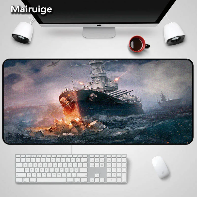 Hot Sale World of Warship Yamato Large Size 400x800cm Mousepad Mouse Pad Gaming Mousemat Anti-skid Rubber Game | Компьютеры и офис