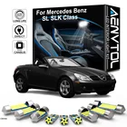 Автомобильные фары AENVTOL Canbus для Mercedes Benz SL Class R129 R230 SL55 SL500 SLK Class R170 R171 R172 SLK55 SLK230 SLK350