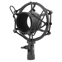 metal shockproof studio recording microphone shock mount spider mic holder clip for broadcast computer bm800