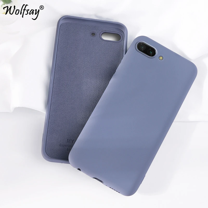 Чехол из ТПУ для Huawei Nova 5T чехол углеродного волокна однотонный Жидкий телефона
