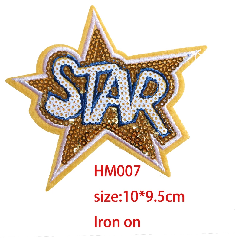 2 шт. различные милые Мультяшные рыбьи кости перья звезды Moai Иконка утюгом