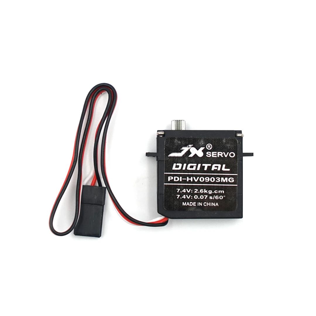 PDI HV0903MG JX Servo 3 кг 8 4 V металла Шестерни цифровой плоский сервопривод крыла