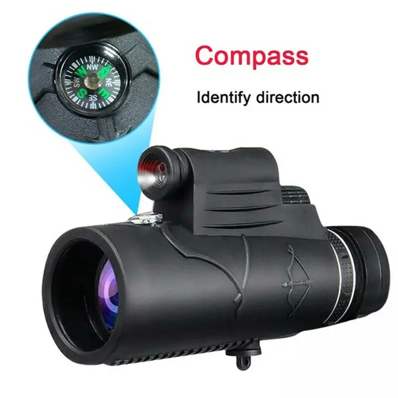 Экстра длинный 30000 м компас фонарик инфракрасный дальномер телескоп 50x черный