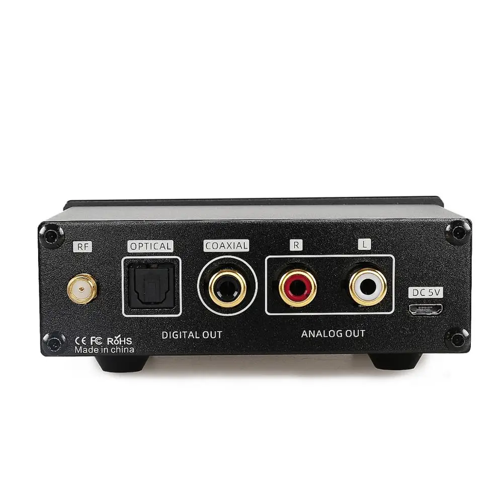 KGUSS BH1 DAC QCC3008 Bluetooth 5 0 CS8406 аудио декодер PCM5102A APTX усилитель для наушников|Усилители