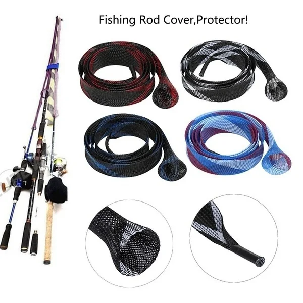 

Защитная плетеная насадка для удочки, полезный кастинговый наконечник из сетчатой ткани, 30 мм, Аксессуары для рыбалки