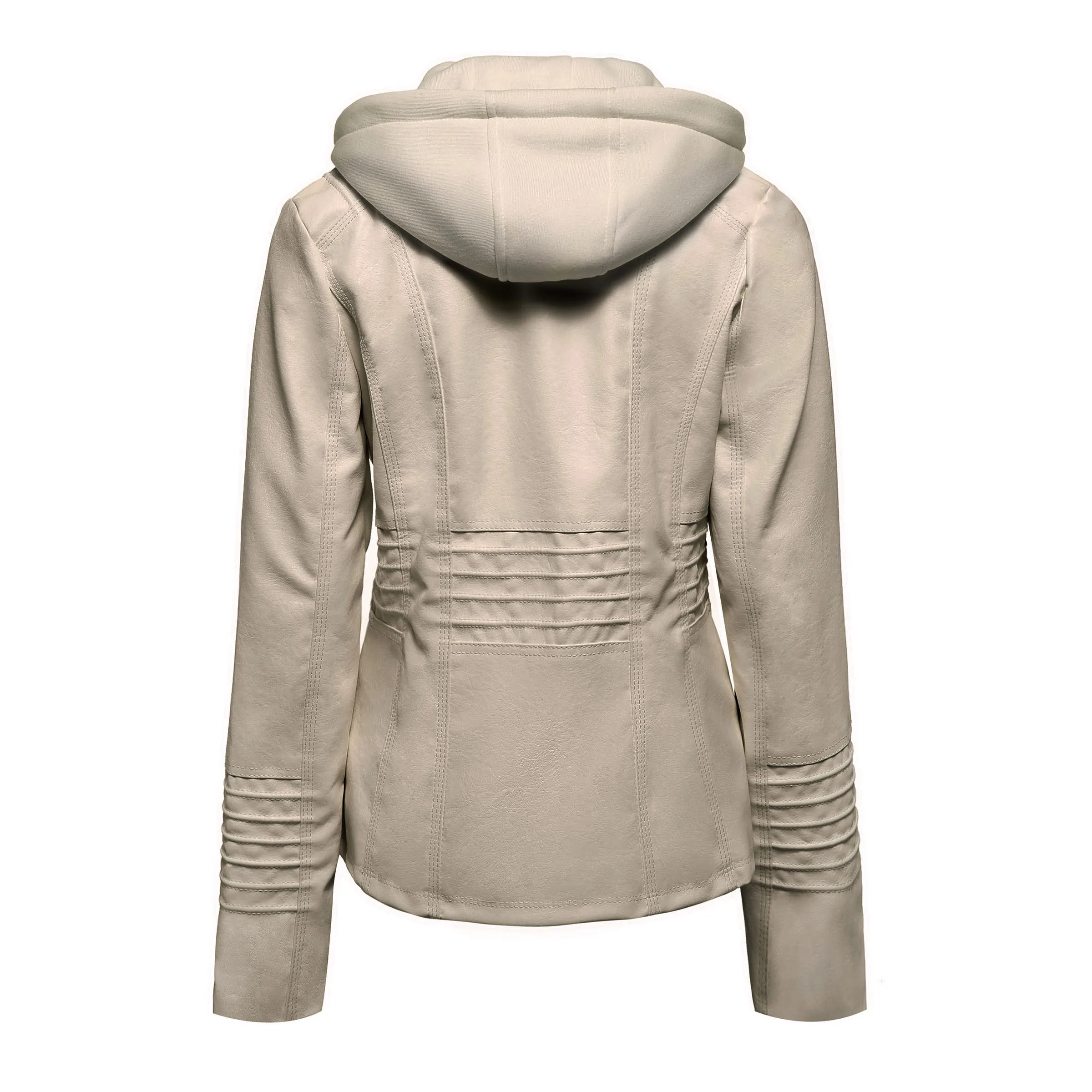 Женские пальто Goth куртка из искусственной кожи женские толстовки с капюшоном