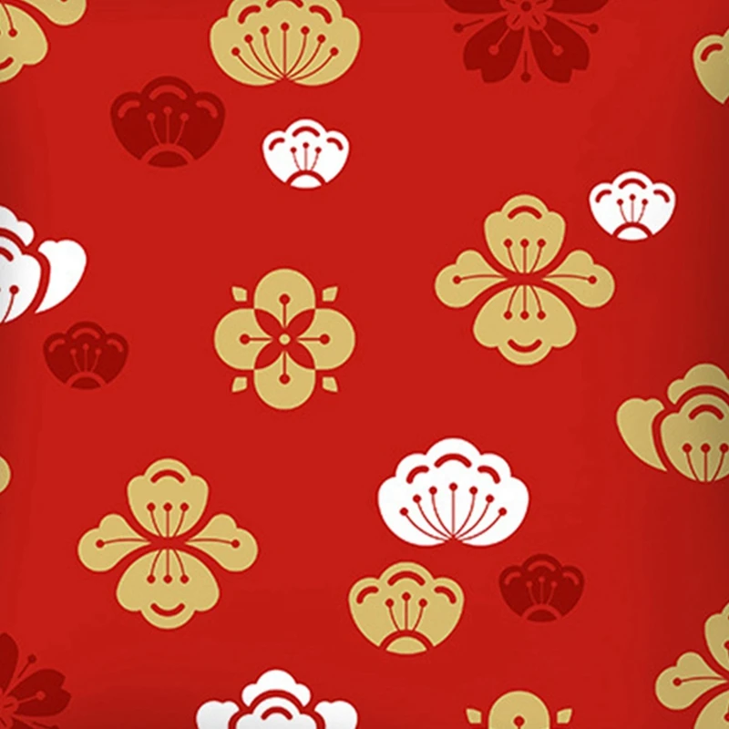 

New Year Decorations Decorative Square Throw Pillow Cover Cushion Covers Pillowcase Home Decor for Party