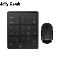 jelly comb 2 4g wireless mini digital keyboard usb number numeric keypad for laptop pc notebook pad mouse desktop
